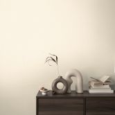 COSMOPOLITAN Struktur-Tapete Creme Metallic - moderne Uni Vliestapete Wohnzimmer 