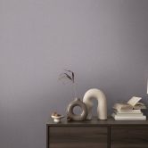 COSMOPOLITAN Tapete Grau Metallic mit Struktur - moderne Wohnzimmer Vliestapete 