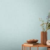 COSMOPOLITAN plain wallpaper light blue ice blue - modern non-woven wallpaper living room kitchen 