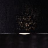 Tischleuchte Alisa, gold, 52 x 43 cm, Textil Lampe 