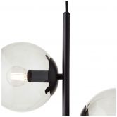 Pendelleuchte Amina, grau, 150,3 x 35,2 cm, Metall Deckenlampe 