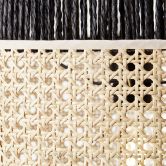 Pendelleuchte Anastasia, braun, 134,5 x 36 cm, Rattan Pendellampe 