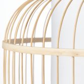 Pendelleuchte Charlie, braun, 150 x 40 cm, Bambus Pendellampe 