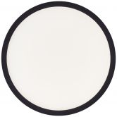Aufbaupaneel Claire, schwarz, Ø 29,4 cm, Innenleuchte, Neutralweiß 