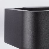 Außenwandleuchte Ida, schwarz,5 x 22 cm, Metall Außenleuchte 