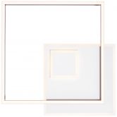 Deckenleuchte Johann, schwarz, 43,5 x 43,5 cm 