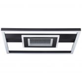 Deckenleuchte Marlies, schwarz, 5 x 37,5 cm, Metall Glitzereffekt 