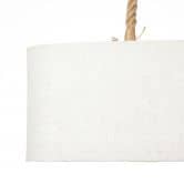 Pendelleuchte Milan, braun, 120 x 70,5 cm, Textil Pendelleuchte 