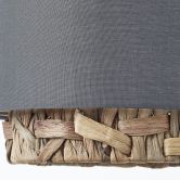 Pendelleuchte Till, beige, 120 x 110 cm, Textil Lampe 