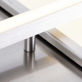 Deckenleuchte Yara, metallic, 6,4 x 40 cm, Metall Innenleuchte 