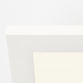 Aufbaupaneel Constantin, weiß, 29,5 x 29,5 cm, Metall Led panel, dimmbar 
