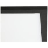 Aufbaupaneel Constantin, schwarz, 29,5 x 29,5 cm, Metall Led panel 