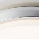 Wand- und Deckenleuchte Felia, silber, 5,7 x 28 cm, Außenleuchte 