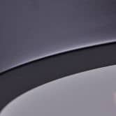 Deckenleuchte Miriam, schwarz, Ø 31 cm, Metall Moderne Deckenlampe 