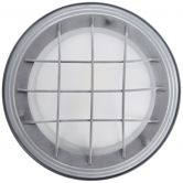 Wand- und Deckenleuchte Sina, grau, 10 x 29 cm, Metall Deckenlampe, dimmbar 