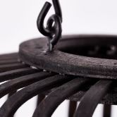 Tischleuchte Willi, schwarz, 43 x 21,5 cm, Metall Innenleuchte 