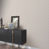 Waaier behangpapier vliesbehang Erismann Versailles taupe 