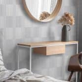 Erismann Vliestapete Code Nature grau 