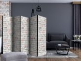 Screen room divider - Spring shadows, 3-delt 
