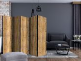 Paravent, Raumteiler freistehend, Trennwand - Amazonas-Mauer 