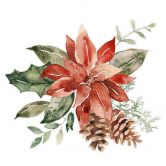Sticker pour fenêtre Étoile de Noël  