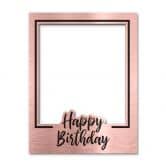 Fotorahmen Happy Birthday - Partydeko für Geburtstagsfeier 