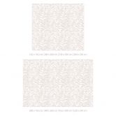 Fototapete Zarte Aquarell-Blätter - Soft Beige - Bloomery Decor 