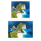 Fotobehang Droomstrand - Rotskust van Nusa Penida - Hugonnard 