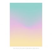 Fototapete Ombre - Bunter Pastellhimmel 