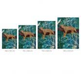 Wall Mural Leopard in emerald green jungle | nursery wallpaper - Manovski 