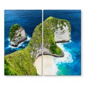 Herdabdeckplatte Felsenküste von Nusa Penida - Hugonnard 