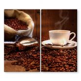 Herdabdeckplatte Kaffeegenuss 