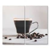 Herdabdeckplatte - Kaffeepause 