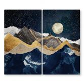 Stove cover plate - Starry sky in winter - SpaceFrog Designs 
