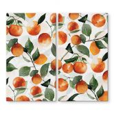 Dækplade til komfur Fruity mandarins - UN Designs 