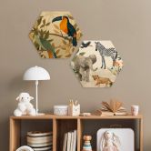 Hexagon Holz - Goed Blauw - Paradies 