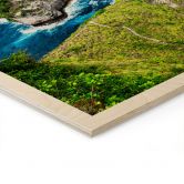 Holzbild Felsenküste von Nusa Penida - Hugonnard 