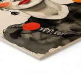Tableau sur bois Frida Kahlo Portrait Pop-Art - Jaszke 