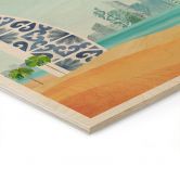Holzbild Strand von Dubai - Burj Al Arab - Rivers 