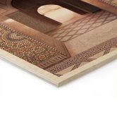 Holzbild Orientalisches Tor mit Mosaiken - Sisi & Seb 
