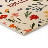 Houten Wanddecoratie Cool Kids Club Kleurrijke bloemen - Treechild 