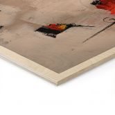 Holzbild Formen und Struktur - Fedrau 