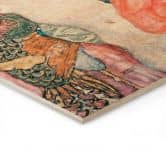 Tableau sur bois Klimt - Les Amies - Carré 