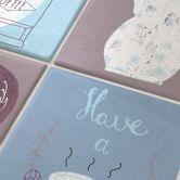 Tile stickers Loske – Coffee Time  