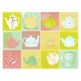Fliesenaufkleber Loske - Tea Time - 12er Set 