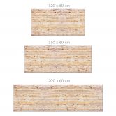 Küchenrückwand Brown - Beiger Marmor 