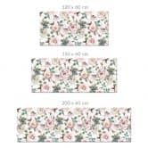Küchenrückwand UN Designs - Blumen im Gemälde Stil 