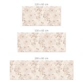 Küchenrückwand Dahlien Shabby Chic Beige - Bloomery Decor 