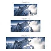 Küchenrückwand mit Berg-Motiv - Gipfel des Mont Blanc - Nienartowicz 