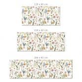 Keukenachterwand Lenteweide met vlinders - UN Designs 